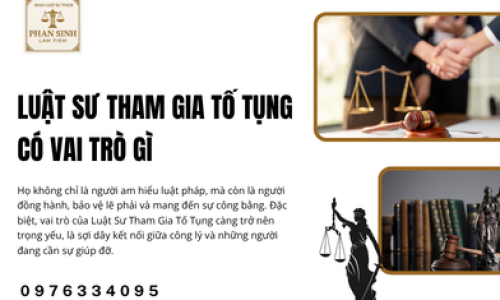 Luật Sư Tham Gia Tố Tụng Có Vai Trò Gì